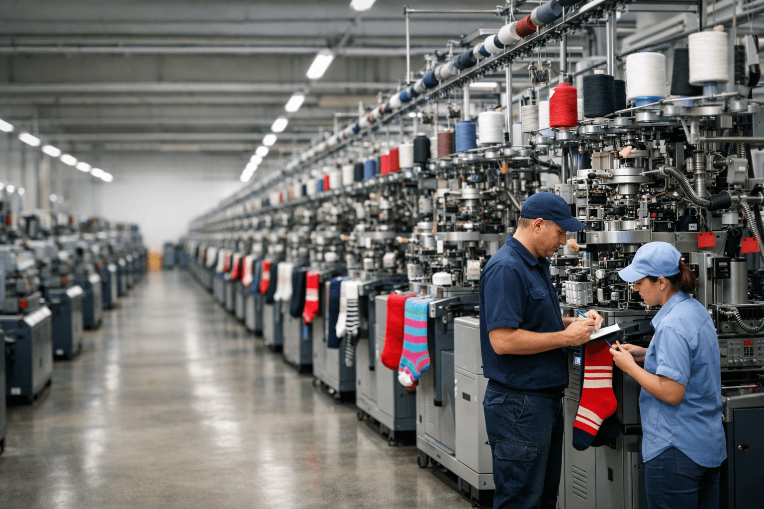 โรงงานถุงเท้าราคาส่ง